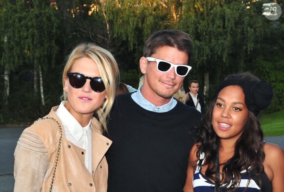Josh Hartnett et sa petite amie Sophia Lie lors de l'afterparty de 'Moods of Norway' au Grand Hotel d'Oslo en Norvège le 12 août 2011