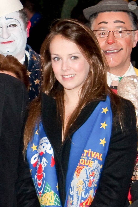 Pauline Ducruet, en janvier 2011, au Festival International du Cirque de Monte-Carlo.