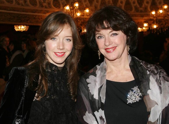 Anny Duperey et sa fille Sara Giraudeau en décembre 2008.