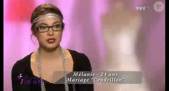 Mélanie dans 4 mariages pour 1 lune de miel sur TF1