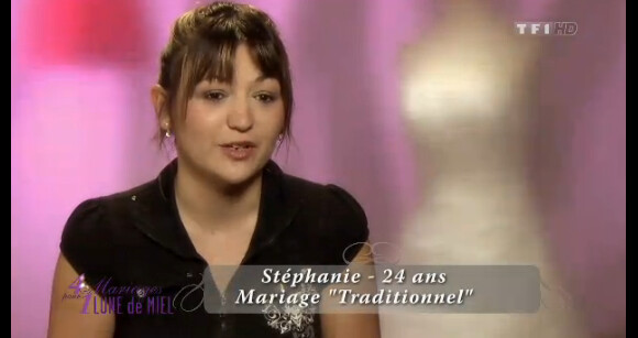 Stéphanie dans 4 mariages pour 1 lune de miel sur TF1