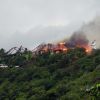 L'incendie du 22 août 2011 sur l'île Necker appartenant à Richard Branson