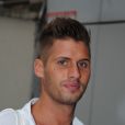 Benoît ( Secret Story 4 ), aux abords des locaux de NRJ, à Paris, le vendredi 26 août 2011.