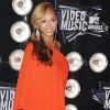 Beyoncé aux MTV Video Music Awards à Los Angeles le 28 août 2011