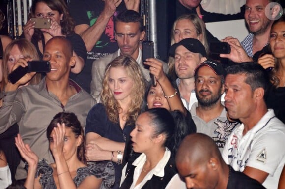 Madonna au Gotha Club à Cannes le 26 août 2011