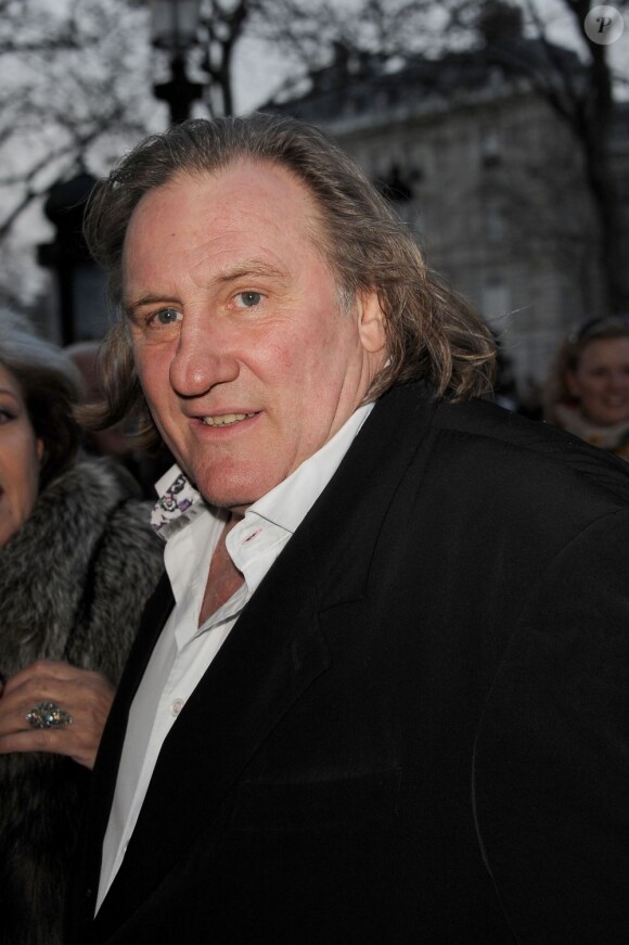 Gérard Depardieu en mars 2011