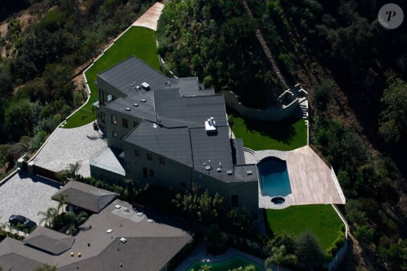 La maison de Rihanna à Los Angeles, qu'elle a acheté en 2009 et qui est défectueuse