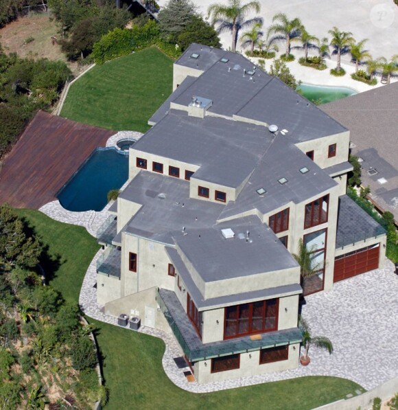 La maison de Rihanna à Los Angeles, qu'elle a acheté en 2009 et qui est défectueuse