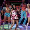 Katy Perry chante en live à l'Auditorio Telmex de Zapopan à Mexico City le 1er septembre 2011