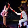 Katy Perry chante en live à l'Auditorio Telmex de Zapopan à Mexico City le 1er septembre 2011
