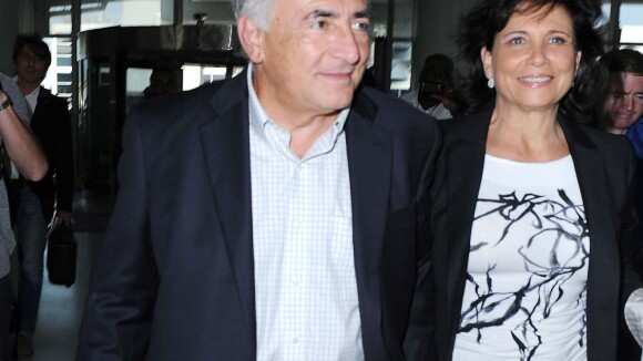 Dominique Strauss-Kahn et Anne Sinclair... retour ''triomphal'' à Paris