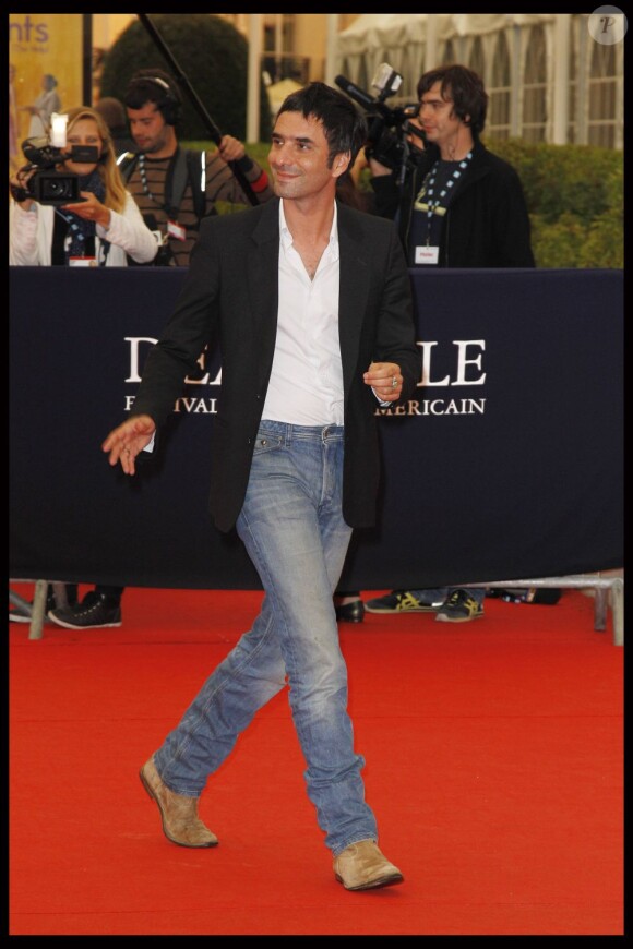Samuel Benchetrit lors de la projection du film Drive, au festival du cinéma américain de Deauville, le samedi 3 septembre 2011.