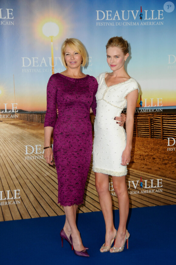 Ellen Barkin et Kate Bosworth lors du festival de Deauville le 4 septembre 2011 pour la présentation d'Another Happy Day