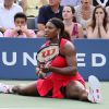 Serena Williams a employé les grands moyens pour éliminer Victoria Azarenka lors du troisième tour de l'US Open le 3 septembre 2011, grand écart compris !