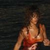 Rihanna en août 2011 à la Barbade