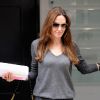 Angelina Jolie à Londres le 8 septembre, quittant un studio de production