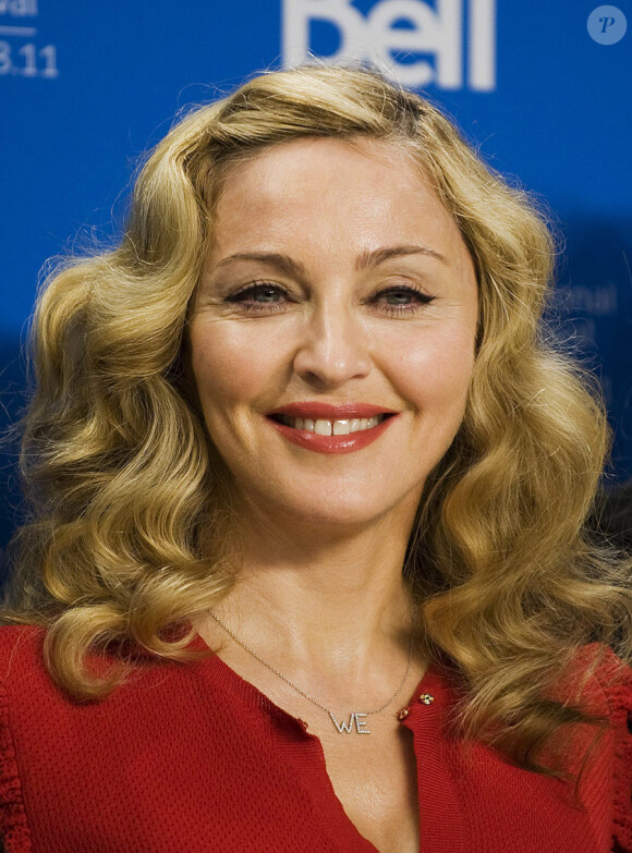 Madonna lors du photocall du film W.E. au festival de Toronto le 12 septembre 2011
