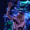 Avril Lavigne se produit sur la scène du Zénith de Paris, le samedi 17 septembre, dans le cadre de sa tournée Black Star Tour.