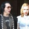 Marilyn Manson et Evan Rachel Wood en 2007