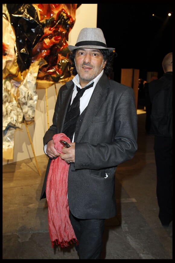Rachid Taha durant les 25 ans de Paris Première au Grand Palais, à Paris. Le 20 septembre 2011