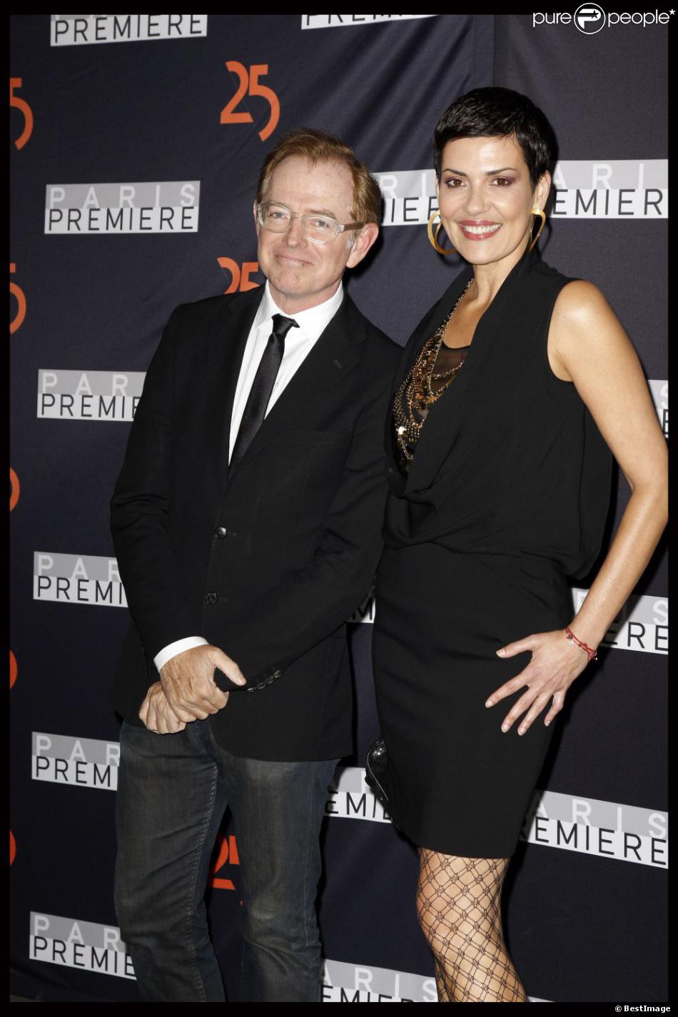 Mac Lesggy et Cristina Cordula durant les 25 ans de Paris Première au Grand Palais, à Paris. Le Mac Lesggy et Cristina Cordula durant les 25 ans de Paris Première au Grand Palais, à Paris. Le