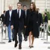 Carla-Bruni Sarkozy et son mari Nicolas Sarkozy ont accueilli les  visiteurs des Journées du Patrimoine le samedi 17 septembre 2011