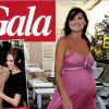 Carla Bruni-Sarkozy en couverture du magazine Gala. Elle arbore une robe rose estivale ! Eté 2011