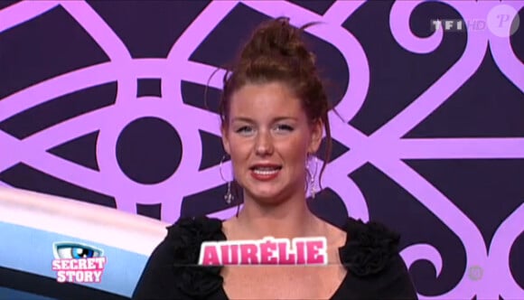 Aurélie à fond dans le jeu dans Secret Story 5, vendredi 23 septembre, sur TF1