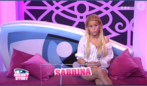 Sabrina, mauvaise langue, dans Secret Story 5, vendredi 23 septembre, sur TF1