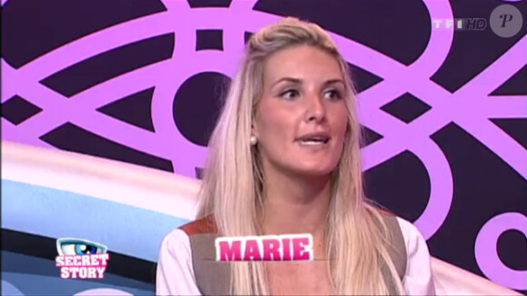 Marie dans Secret Story 5, vendredi 23 septembre, sur TF1