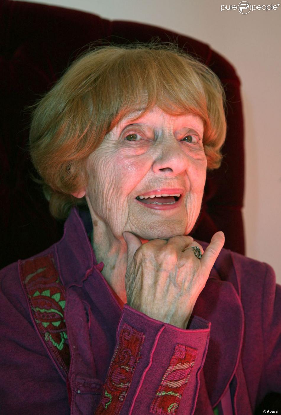 Paulette Dubost, le 28 septembre 2006 à Paris Purepeople