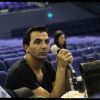 Kamel Ouali le 16 août 2011 pendant les répétitions de Dracula, la comédie musicale qu'il met en scène, présentée au Palais des Sports dès le 30 septembre 2011
