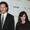 Shannen Doherty et son fiancé Kurt Iswarienko, à Los Angeles, le 16 janvier 2011.