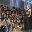 Défilé Dior printemps/été 2012 avec Orlando Bloom au premier rang  
