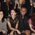 Olivia Palermo et Patrick Demarchelier lors du défilé Dior le 30 septembre 2011 