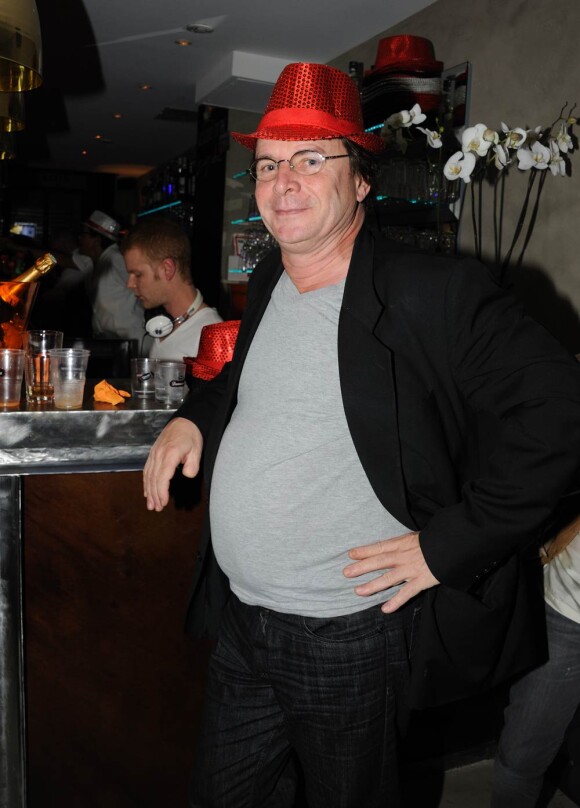 L'humoriste François Rollin lors de l'inauguration du Zaza Bar, à Paris, le 3 octobre 2011.