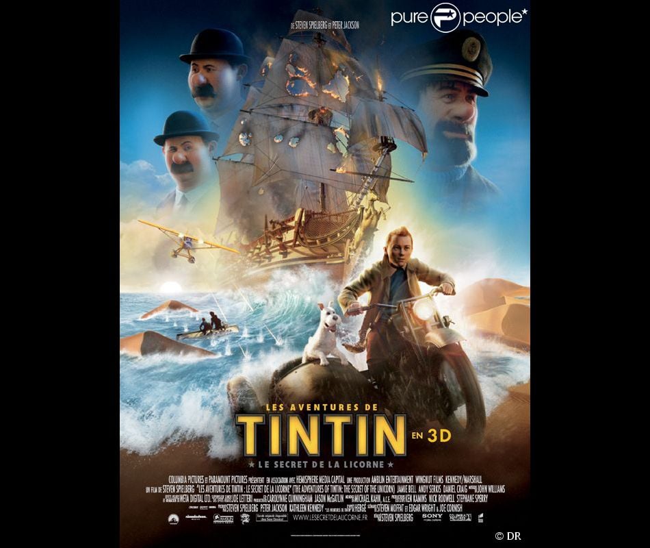 Les Aventures De Tintin Le Secret De La Licorne Est Le Nouveau
