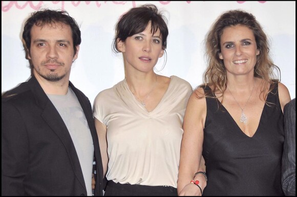 Lisa Azuelos avec Sophie Marceau et Alexandre Astier pour LOL