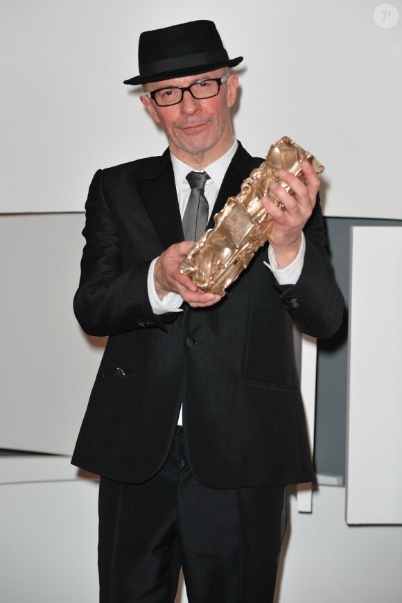 Jacques Audiard aux César en février 2010