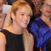 Shakira participe à sa première réunion au sein de la Commision de  conseil présidentiel sur l'excellence éducative pour les Hispaniques, à  Washington, le 6 octobre 2011.