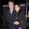 Paul McCartney et Nancy Shevell à la sortie du restaurant Cecconi's, dans Mayfair à Londres, le 7 octobre 2011, à 48 heures de leur mariage.