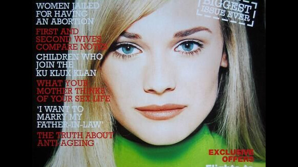 Photo : Août 1998 : Diane Kruger est un mannequin qui trace son chemin dans  l'industrie de la mode et pose pour ses premières couvertures, comme ici  pour le Elle français. - Purepeople