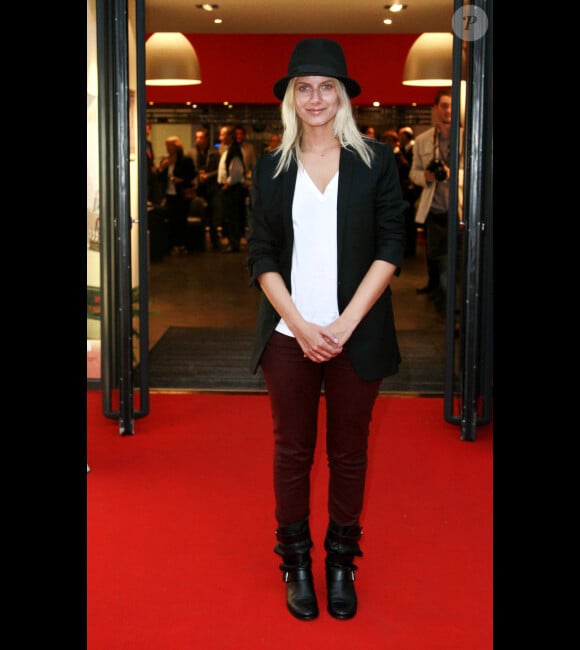 Mélanie Laurent lors de l'ouverture du festival de Saint-Jean-de-Luz le 11 octobre 2011