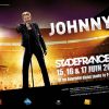 Johnny Hallyday, nouvelle affiche pour sa tournée 2012.