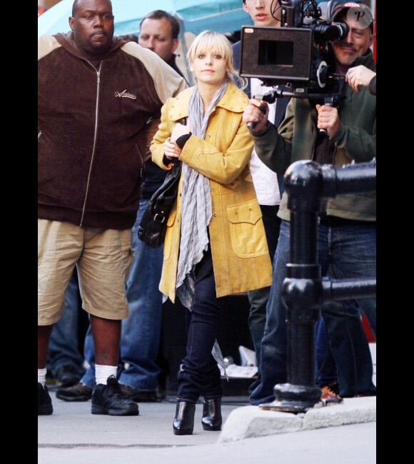Sarah Michelle Gellar en plein tournage de sa série avortée, The Wonderful Maladys, le 12 mai 2009 à New-York.