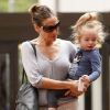 Sarah Jessica Parker devant l'école de ses filles, à New York, le 14 octobre 2011
