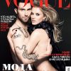 Adam Levine et sa compagne Anna V en couverture du Vogue russe