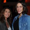Mademoiselle Agnès et Zoé Félix lors de la soirée San Pellegrino avec BVLGARI à la piscine du Ritz le lundi 17 octobre 2011 à Paris