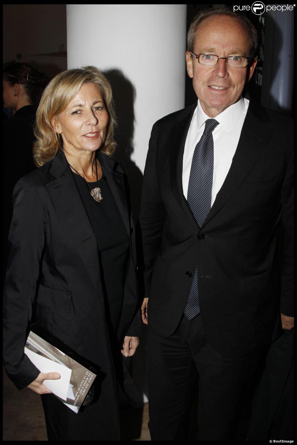 Claire Chazal Et Renaud Donnedieu De Vabres Au Diner Des Amis Du