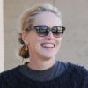 Sharon Stone, dans les rues de Los Angeles le 7 octobre 2011